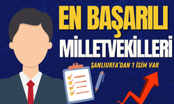 2024 Yılının En Başarılı Milletvekilleri Listesinde Sadece Bir Tane Şanlıurfa Milletvekili Yer Aldı