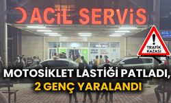 Akçakale'de Motosiklet Lastiği Patladı, 2 Genç Yaralandı!