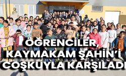 Öğrenciler, Kaymakam Şahin’i Heyecanla Karşıladı