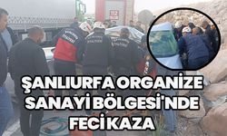 Şanlıurfa Organize Sanayi Bölgesi'nde Feci Kaza