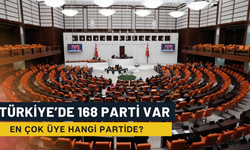 Türkiye'de 168 Parti Var! En Çok Üye Hangi Partide?