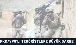 PKK/YPG’li Teröristlere Büyük Darbe