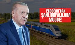 Recep Tayyip Erdoğan’dan Şanlıurfa’ya Hızlı Tren Müjdesi!