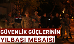 Şanlıurfa Siverek’te Güvenlik Güçleri Yılbaşı Gecesini Görevi Başında Geçirdi