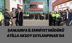 Şanlıurfa İl Emniyet Müdürü Aksoy Ceylanpınar’da