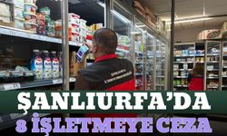 Şanlıurfa’da 8 işletmeye 484 bin 72 TL Ceza