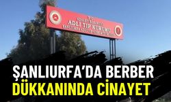 Şanlıurfa’da Berber Dükkanında Cinayet