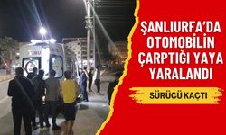 Şanlıurfa’da Otomobilin Çarptığı Yaya Yaralandı, Sürücü Kaçtı