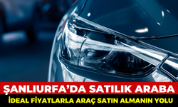 Şanlıurfa’da Satılık Araba