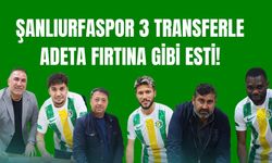 Şanlıurfaspor 3 Transferi Peş Peşe Patlattı!