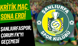 Şanlıurfaspor, Çorum FK'yi Ağırladı: Kritik Maç Sona Erdi!