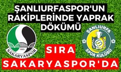 Şanlıurfaspor'un Rakiplerinde Yaprak Dökümü: Sıra Sakarya'da