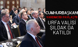 Cumhurbaşkanı Yardımcısı Paylaştı! Urfa Valisi Şıldak da Katıldı