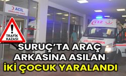 Suruç’ta Araç Arkasına Asılan İki Çocuk Yaralandı