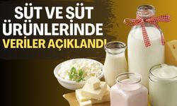 Süt ve Süt Ürünlerinde Veriler Açıklandı