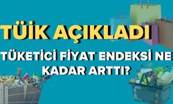 TÜİK Açıkladı: Tüketici Fiyat Endeksi Ne Kadar Arttı?