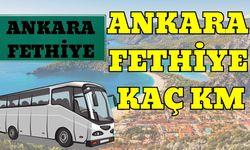 Ankara Fethiye Arası Kaç Km