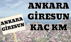 Ankara Giresun Arası Kaç Km