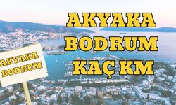 Akyaka Bodrum Arası Kaç Km