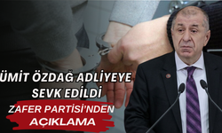 Ümit Özdağ Adliyeye Sevk Edildi! Zafer Partisi’nden Açıklama