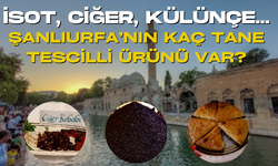 İsot, Ciğer, Külünçe… Şanlıurfa’nın Kaç Tane Tescilli Ürünü Var?