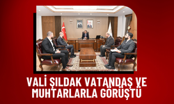 Vali Şıldak Vatandaş ve Muhtarlarla Bir Araya Geldi!