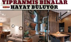 Yıpranmış Binalar Onların Ellerinde Hayat Buluyor