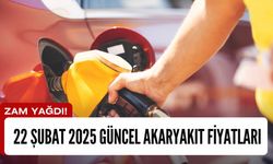 Zam Yağdı! İşte 22 Şubat 2025 Güncel Akaryakıt Fiyatları