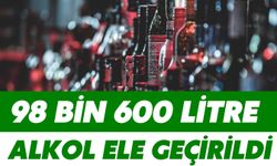 4 İlde Operasyon: 98 Bin 600 Litre Alkol Ele Geçirildi