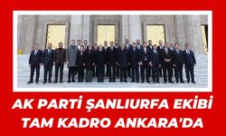 AK Parti Şanlıurfa Ekibi Tam Kadro Ankara'da