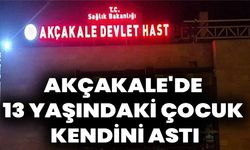 Akçakale'de 13 Yaşındaki Çocuk Ahırda Kendini Astı