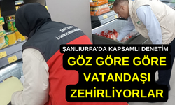 Şanlıurfa'da Kapsamlı Denetim: Göz Göre Göre Vatandaşı Zehirliyorlar