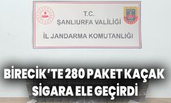 Şanlıurfa’da Jandarma, 280 Paket Kaçak Sigara Ele Geçirdi