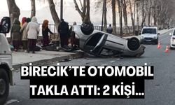 Birecik’te Otomobil Takla Attı: 2 Kişi…