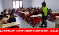 Şanlıurfa’da İlkokul Öğrencilerine Eğitim Verildi