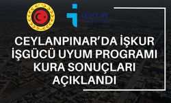 Ceylanpınar’da İŞKUR İşgücü Uyum Programı Kura Sonuçları Açıklandı