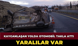 Şanlıurfa’da Kayganlaşan Yolda Otomobil Takla Attı: Yaralılar Var