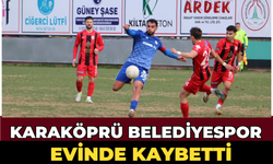 Karaköprü Belediyespor Evinde Kaybetti