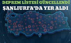 Deprem Listesi Güncellendi: Listede Şanlıurfa’da Yer Aldı