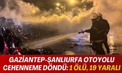 Gaziantep-Şanlıurfa Otoyolu Savaş Alanına Döndü: 1 Ölü, 19 Yaralı