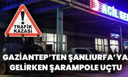 Gaziantep’ten Şanlıurfa’ya Gelirken Şarampole Uçtu