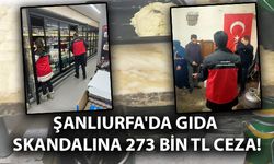 Şanlıurfa'da Gıda Skandalına 273 Bin 630 TL Ceza!