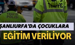 Şanlıurfa'da Çocuklara Trafik Eğitimleri Veriliyor