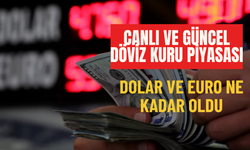 Canlı ve Güncel Döviz Kuru Piyasası: Dolar ve Euro Ne Kadar Oldu