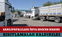 Şanlıurfalıları İhya Edecek Haber! Kısıtlamalar Kaldırıldı