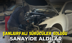 Şanlıurfalı Sürücüler Soluğu Sanayide Aldılar