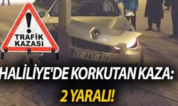 Şanlıurfa Haliliye'de Korkutan Kaza: 2 Araç Çarpıştı, 2 Yaralı!