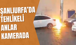 Şanlıurfa Haliliye’de Tehlikeli Anlar Kamerada!