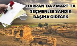 2 Mart’ta Harran’da Seçim Sandıkları Kurulacak