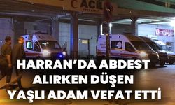 Harran'da Abdest Alırken Düşen Adam Hayatını Kaybetti